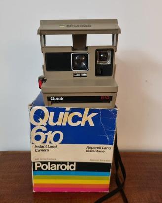 Polaroid Quick 610 vintage con scatola originale