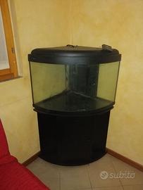 Acquario angolare Poseidon 180 litri
