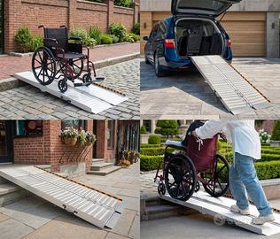 Rampa Disabili Pieghevole 213x74 cm gardhom