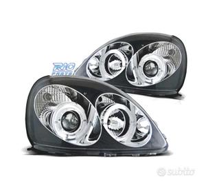 FARI TOYOTA YARIS 99-03 ANGEL EYES CCFL FONDO NERO