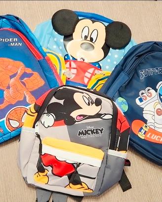 Zaini per bambini asilo disney spazio