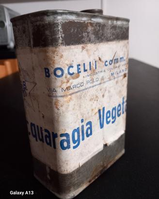 Lattina vuota antica 