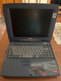 Portatile Toshiba 1620CDS Amd K6 2 vintage retro’