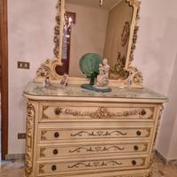 Camera da letto classica completa stile barocco – 