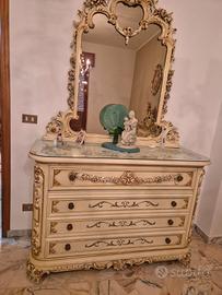 Camera da letto classica completa stile barocco – 