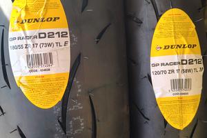 Dunlop Sportmax GP Racer D212 120/70 e 180/55 R17