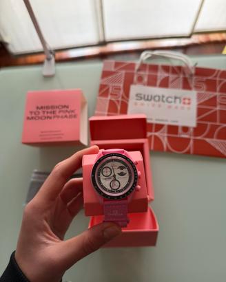 Omega x Swatch MISSION TO THE PINK MOONPHASE