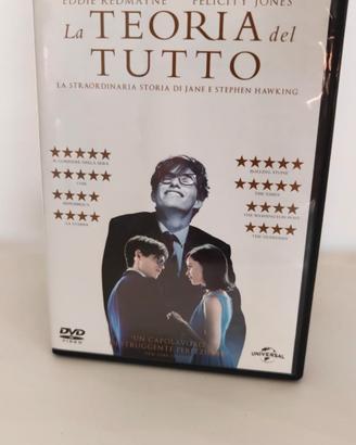 Dvd film La Teoria del tutto Stephen Hawkin
