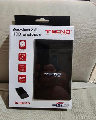 box esterno hard disk o ssd 2,5"