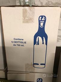 bottiglia in vetro per vino