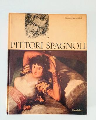 libro pittori spagnoli 1963 vintage