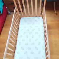 Lettino Pali com materasso 