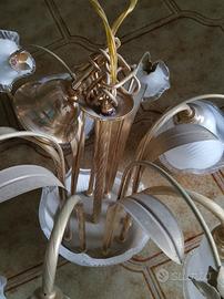 Coppia lampadari vintage
