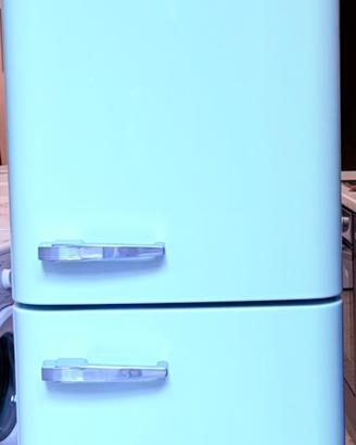 Frigorifero Smeg combinato verde acqua