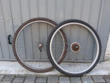 cerchioni completi x mountain bike