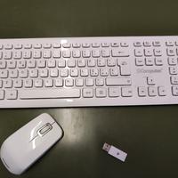 tastiera e mouse wireless