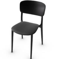 Sedia Calligaris Liberty Nero