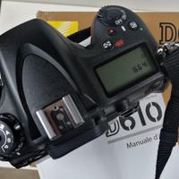 Reflex Nikon D610 sensore Full Frame 24 mp