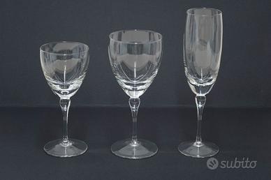 servizio di bicchieri Baccarat 34 pezzi