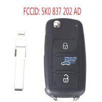 CHIAVE COMPLETA VOLKSWAGEN VW SEAT SKODA VARI MODE