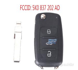 CHIAVE COMPLETA VOLKSWAGEN VW SEAT SKODA VARI MODE