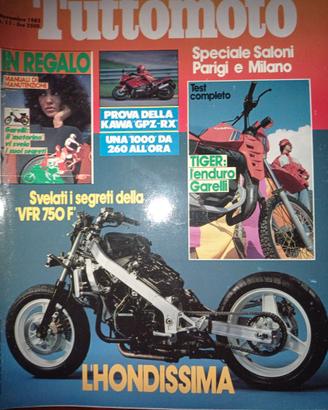Rivista TUTTOMOTO numero 11 del 1985