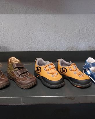 Scarpe scarpine di marca per bimbi bambini 19 21