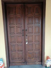porta in legno massiccio 