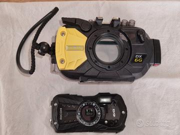Macchina Fotografica Subacquea con custodia