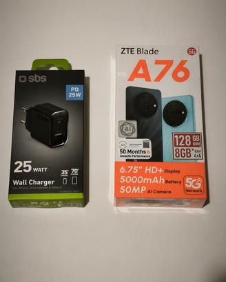 ZTE Blade A76 + SBS 25 watt