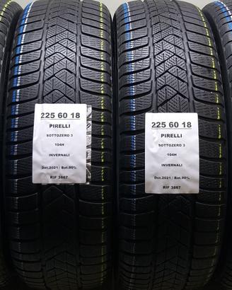 4 GOMME 225 60 18 PIRELLI INV RIF3867