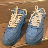 Sneaker Nike Air Force 1 Low Off White Blue 43