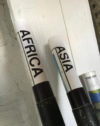 Cartine geografiche  Asia  Africa