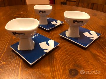 Set 3 coppe da collezione