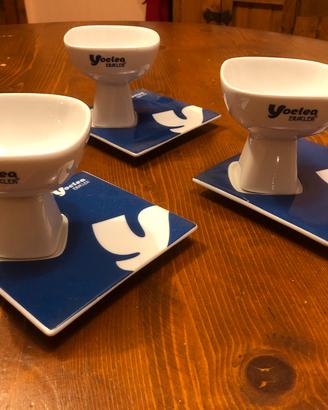 Set 3 coppe da collezione