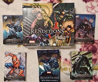 MARVEL RENDITIONS SPIDER-MAN Upper Deck 2024 Set