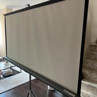 Schermo proiezione film diapositive