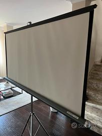 Schermo proiezione film diapositive