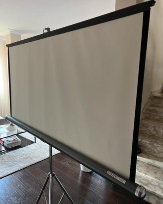 Schermo proiezione film diapositive