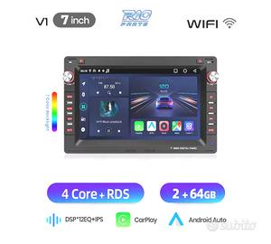 RADIO GPS ANDROID 14 PER SEAT SKODA VOLKSWAGEN VW 