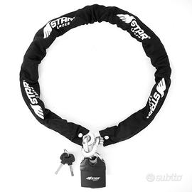 CATENA MOTO ROCPAD12 Ø10MM 120CM ACCIAIO ZINCATO