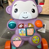 Primi passi Fisher-Price scimmietta come nuova