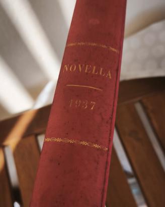 collezione tre libri Rivista Novella 1936/37 /38