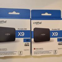 Crucial X9 SSD 4TB - NUOVO