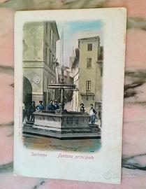 SARTEANO: FONTANA PRINCIPALE - 1910 c. - VIAGGIATA