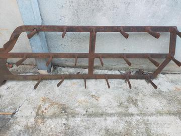 Antico Erpice in Ferro Battuto