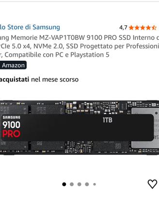 2 Samsung 9100 Pro Gen 5 1TB