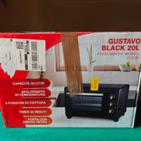 FORNO ELETTRICO ARDES GUSTAVO BLACK 20L