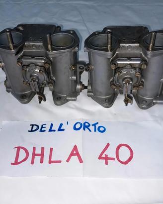 coppia Carburatori DELL'ORTO DHLA-40