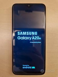 Telefono smartphone samsung galaxy a20e blu